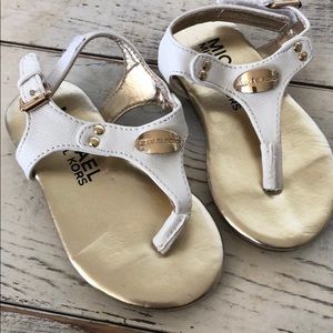 Michael Kors never used kids sandals size 5